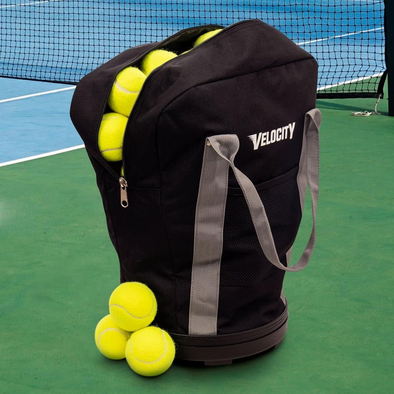 Velocity Heavy Duty Multipurpose Ball Bag with Durable Bottom - Holds up to 60-72 Balls - Ideal for Lacrosse, Baseball, Pickleball, Tennis & More - Image 5